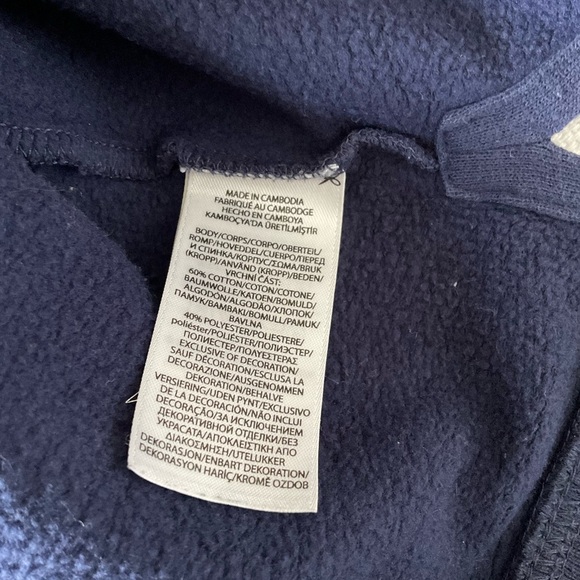 Ralph Lauren Navy Blue Hoodie - Picture 5 of 8